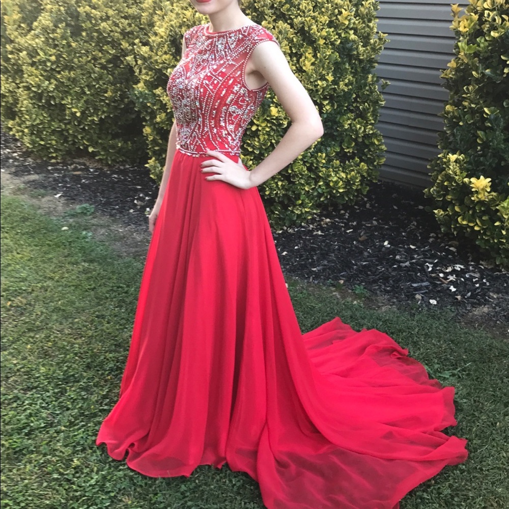 Red Homecoming Dress